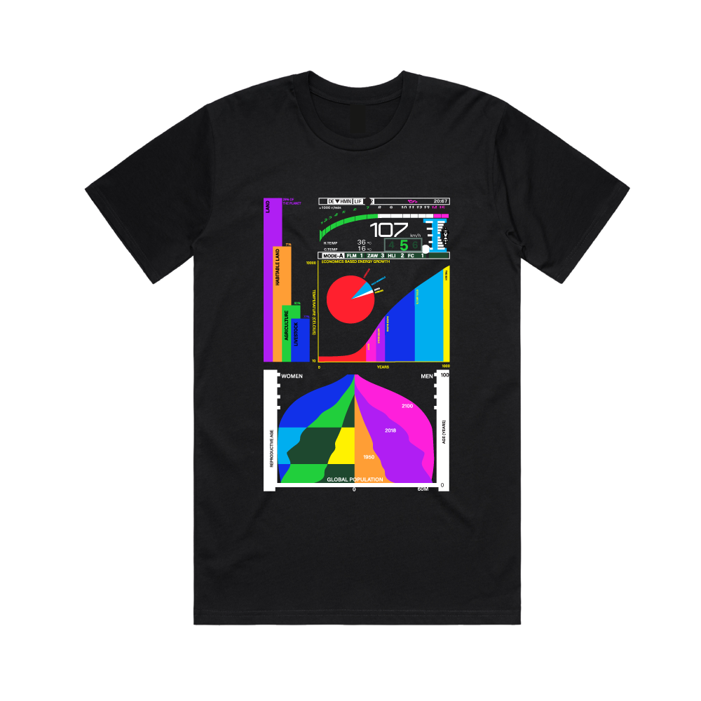 Stats (Black T-Shirt)