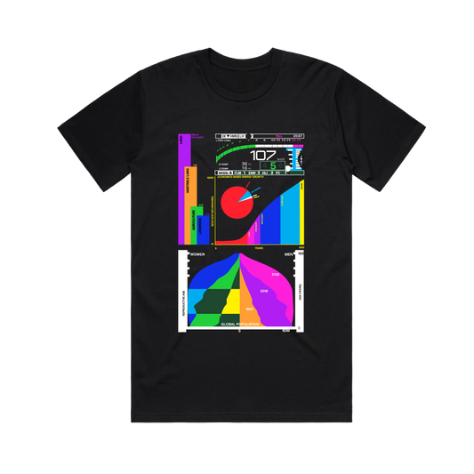 Stats (Black T-Shirt)